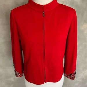 St John Red Jacket Size 8